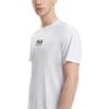 Fila Однотонная футболка с круглым вырезом и короткими рукавами, мужские топы, белая F11M318107F-WT