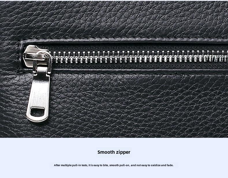 Мужской клатч из натуральной кожи большой вместимости: Модная сумка-конверт, первый слой из коровьей кожи, повседневный стиль