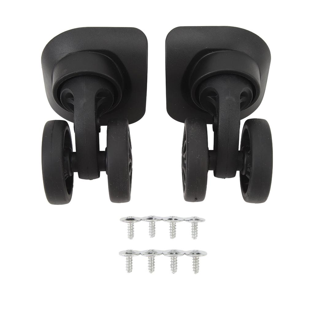 2pcs Replacement Luggage Wheel for Repairing Easy To Install Universal Suitcase Caster for