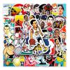50 Sports Stars Cartoon Creative Guka Suitcase Suitcase Car Laptop Decoration Stickers