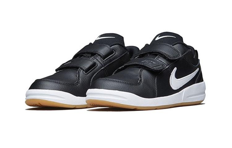 Nike Pico Устойчивые к истиранию Низкие Спортивные Повседневные Кроссовки Черные Детские Возраст 3 7 Лет 454500-023