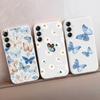 Мягкий силиконовый чехол с рисунком бабочки для Samsung A55 M35 S24 Xiaomi Redmi Note 13 Pro iPhone Huawei Honor Realme Camera Защитный противоударный чехол