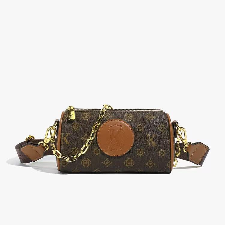 Классическая женская сумка на одно плечо 2025 года - Трансграничная мода с функцией пенала