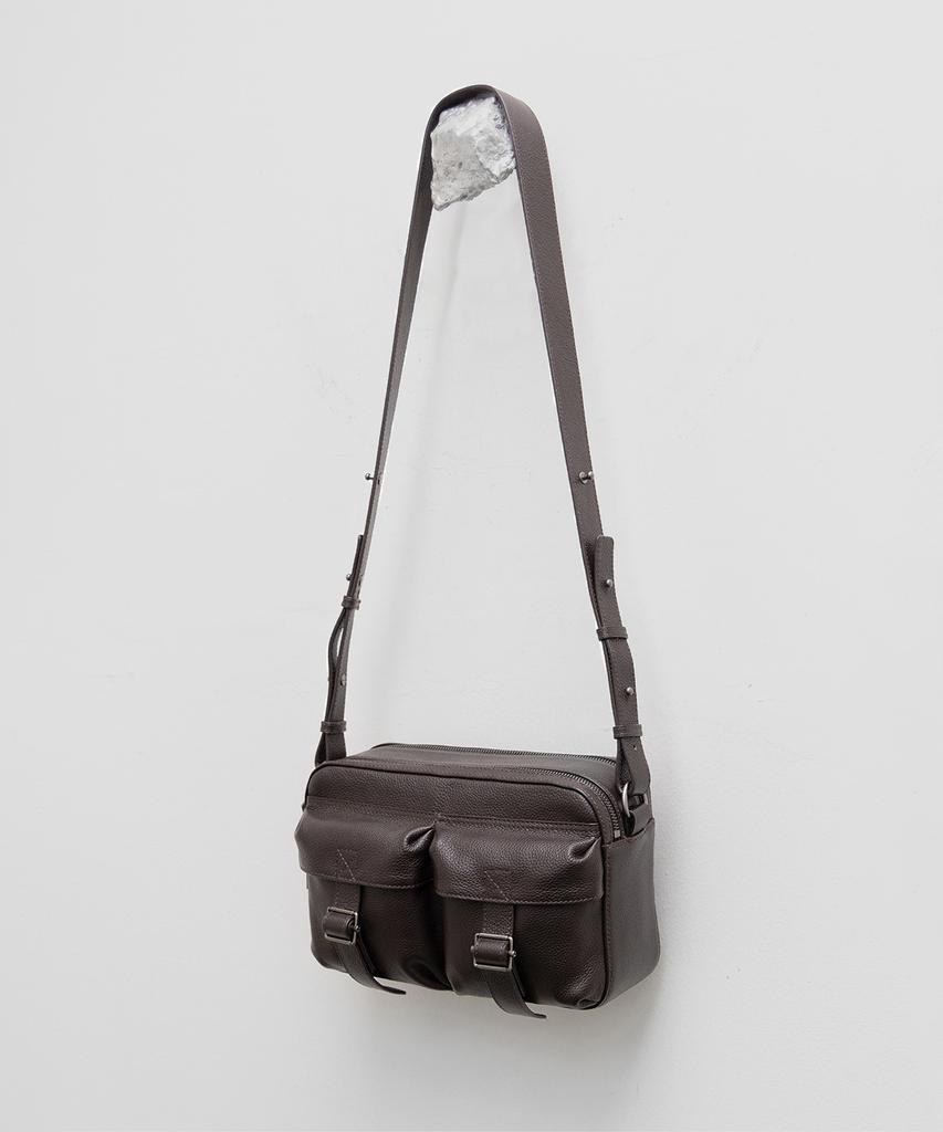 Youth Leather Camera Bag - Brown