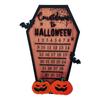 Countdown To Halloween Wood Coffin Advent Calendar Pumpkin 31 Day Halloween Countdown Calendars for Kid Audt Home Decors
