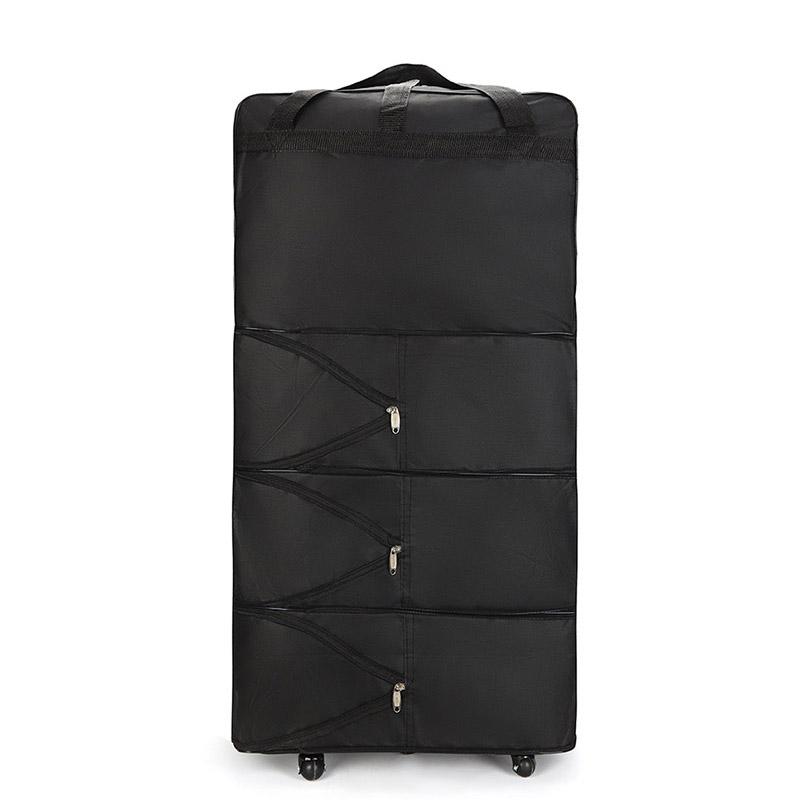 Водонепроницаемый чемодан из ткани Оксфорд, вместительная дорожная сумка, универсальная телескопическая складная сумка на колесах, сумка для авиаперевозок, сумка для багажа при переезде за границу
