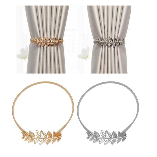 Держатель для штор изысканный роскошный компактный оконный занавес с крючком для штор с пружинной пряжкой для дома