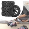 4 Pack RC Car Wheel Tyres for 1/18 Scale Model Trucks