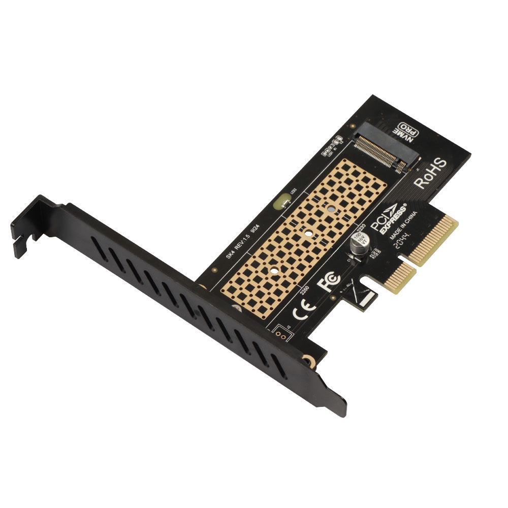 Карта адаптера Jiayi SK1SK4 M.2 NVME SSD на PCI-E 4.0 x1/x4/x16