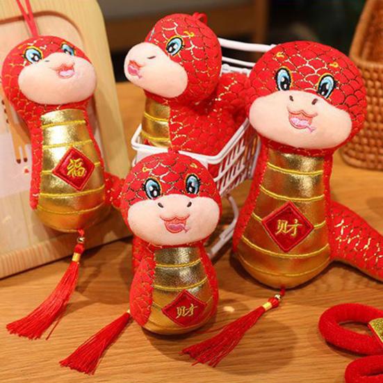 Подвеска-брелок в виде змеи, украшение на китайский Новый год, подвесной талисман зодиака для благословения