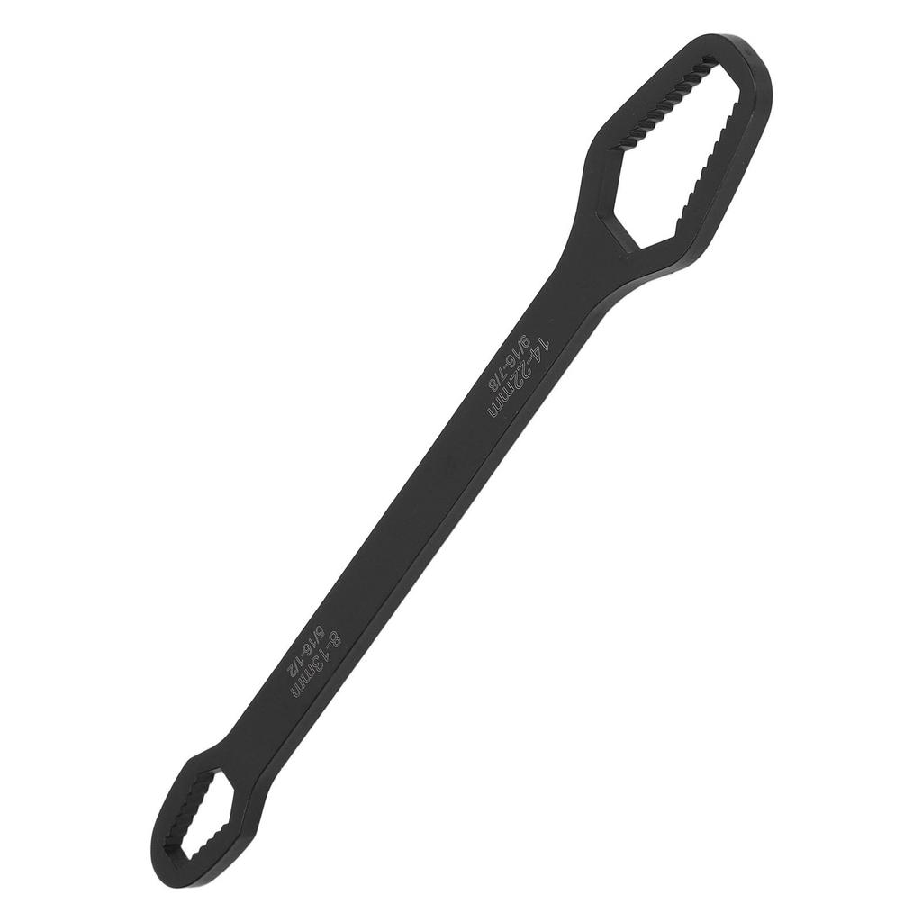 Double Ended Self Tightening Wrench Multifunctional 822mm Self Tightening Spanner for Auto Repair