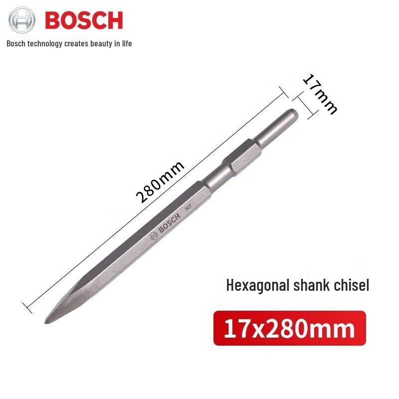 Bosch Genuine Demolition Hammer Chisels CN plug (adapter included)