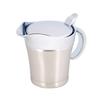 304 Stainless Steel Thermal Insulated Double Wall Sauce Gravy Boat Pot Serving Jug