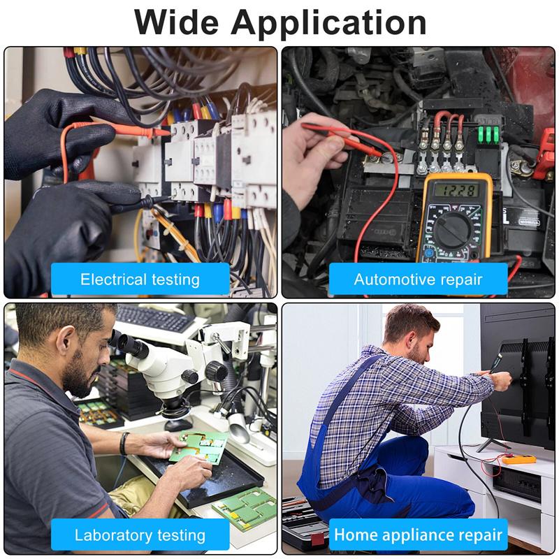Цифровой мультиметр Tasi Ta804A Автоматический мультиметр, Цветной дисплей HD, Ультратонкий, Умный, Ом, NCV, Измеритель напряжения AC/DC