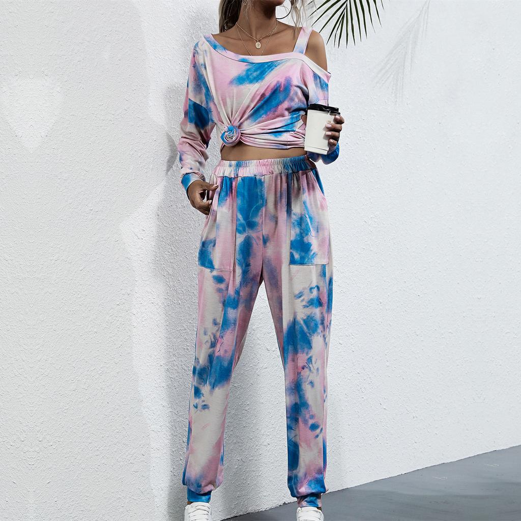 Women's Fashion Long Sleeve Trousers Pants Suits