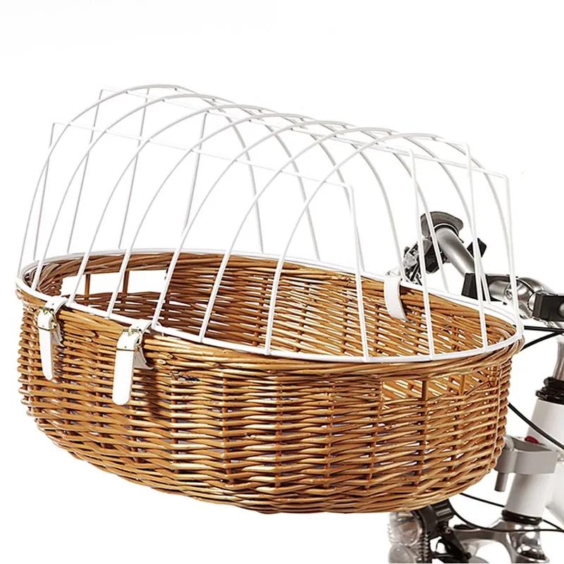 Aumüller Dog Basket For Handlebars With Protective Grille Maxi 70X46X40Cm Up To 8Kg