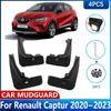 Автомобильные брызговики для Renault Captur, аксессуары, передние и задние брызговики, брызговики, щитки для крыльев, стиль