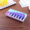 Pill Storage Box 14 Grids Weekly Medicine Container AM/PM Medicine Storage Case Travel