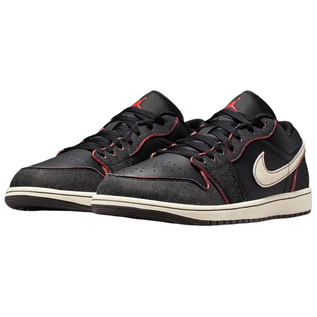 Air Jordan 1 Low 'Black Denim' Men's IR0842-010