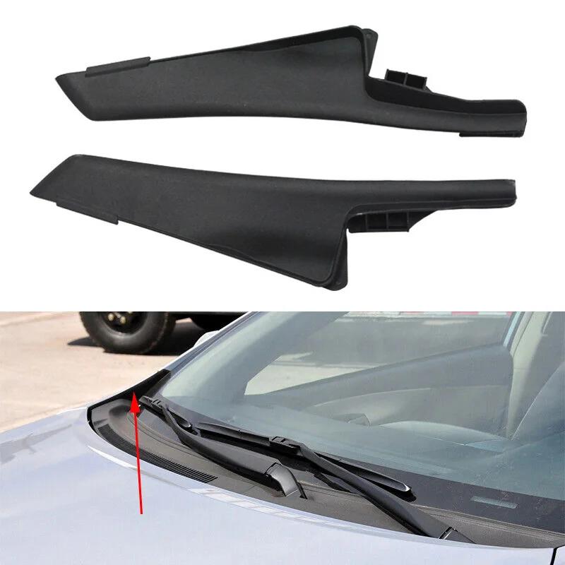 1 пара Для Toyota Corolla 2007 2008 2009-2013 Автомобильная накладка на угол переднего ветрового стекла 53824-02020 Автомобильные боковые накладки для дворников