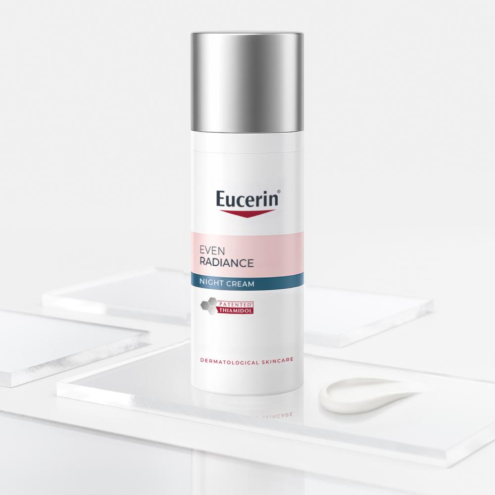 Eucerin НОВЫЙ ночной крем Even Radiance с тиамидолом 50 мл