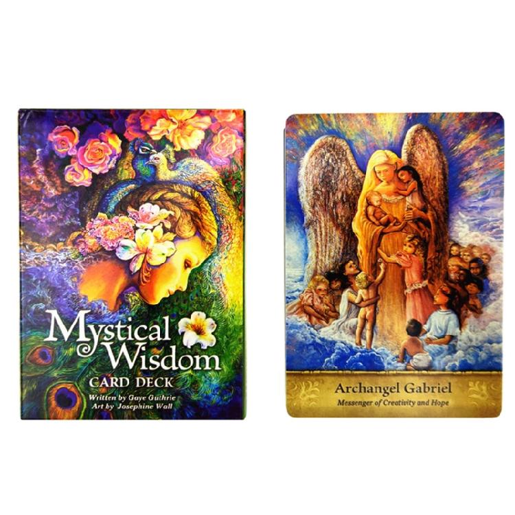 Колода из 46 карт Мистическая для Мудрости Таро Настольная игра Гадальные карты Судьбы