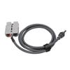 Anderson ulagichi uchun sun'iy yo'ldosh DC quvvat kabeli 50A 600V Yomg'irga chidamli Sun'iy yo'ldosh idishi antenna DC quvvat