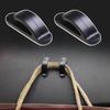 Heavy Duty Car Hooks with Strong Adhesive ABS Plastic Design for SUV Sedan Trucks Bags Purses Storage Solution No Drill