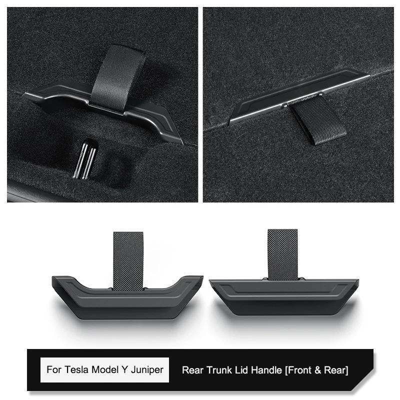 For Tesla Model Y Juniper Front Trunk Cover Roller Curtain Trunk Partition Organizer Divider Baffle Cargo Cover Protector Board