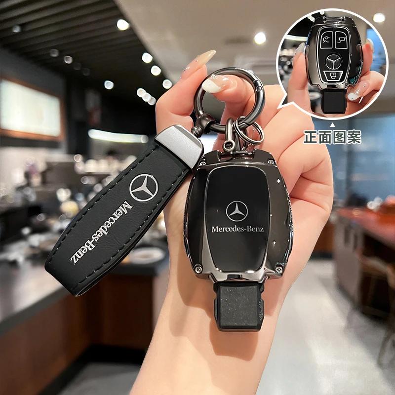 VFO1 Car Key Case Cover for Mercedes Benz A B C E G S Class GLS GLA GLK E200 E400 E63 S350 C260 C300 S400 S500 W204 W212 W176 Kering