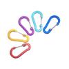 Colorful Aluminum Gourd Carabiner Keychain with S-Shaped Quick Release & Water Bottle Hanger