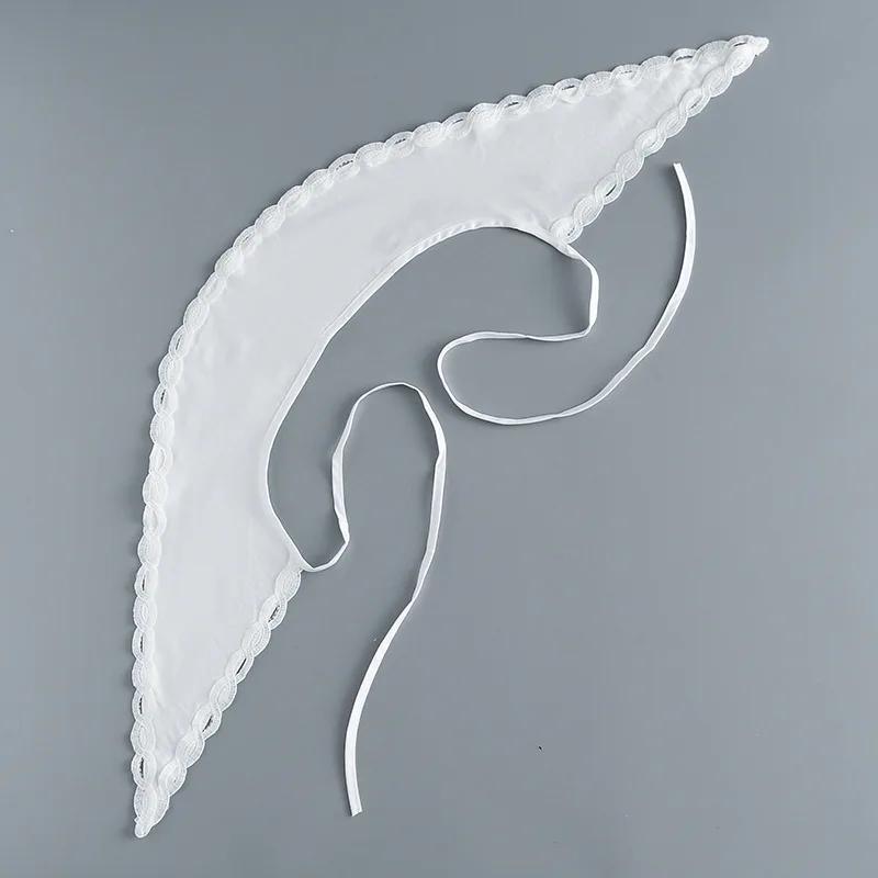 Woman Big Lapel Shirt Detachable Collar for Women Neck Wear Fake Collar Small Shawl Sweater Shoulder Wraps False Collar