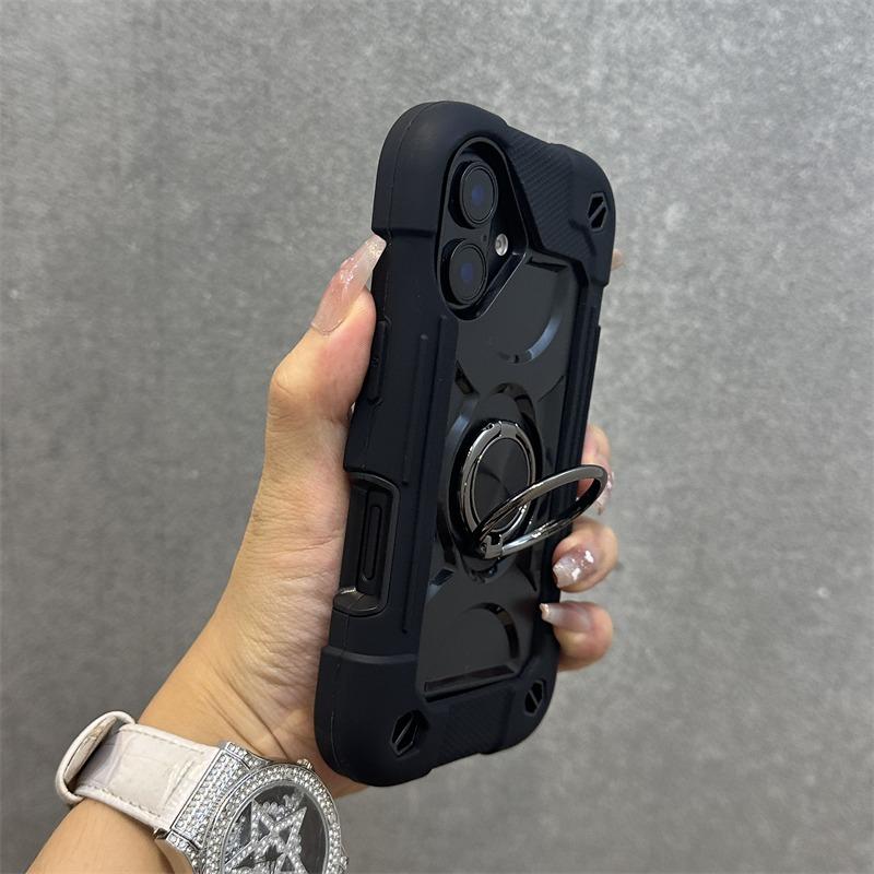 Чехол-держатель 3 в 1 повышенной прочности для iPhone 16 17 15 14 13 12 11 Pro Max Plus Air Противоударный с ремешком-цепочкой