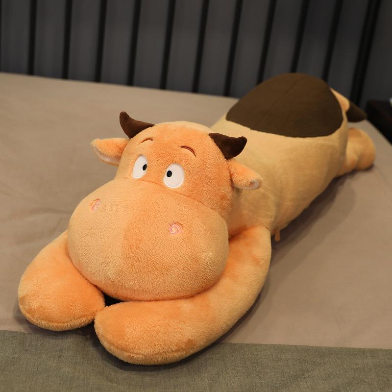 Декоративные подушки для кровати, украшение дома, декоративные подушки, мягкая кукла-корова, милая большая кукла, подушка для сна, личный подарок