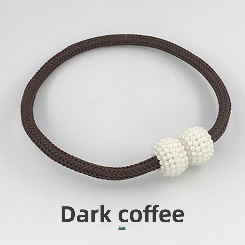 Высокопрочный магнитный притяжение жемчужный магнитный пряжка ткань для хранения галстука штора магнитная пряжка шнурок для штор