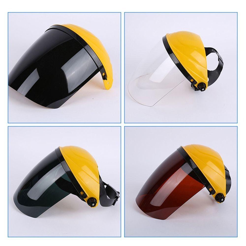 Transparent Welding Helmets PC Plastic Shield Visor Safety Face Cover Welding Supplies
