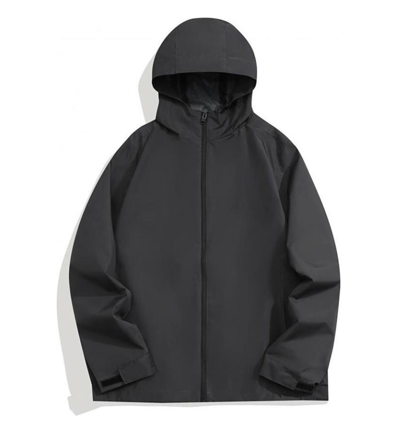 Fashionable Thin Models of The Same Men and Women Windproof Fabric Rushing Jacket YG-998