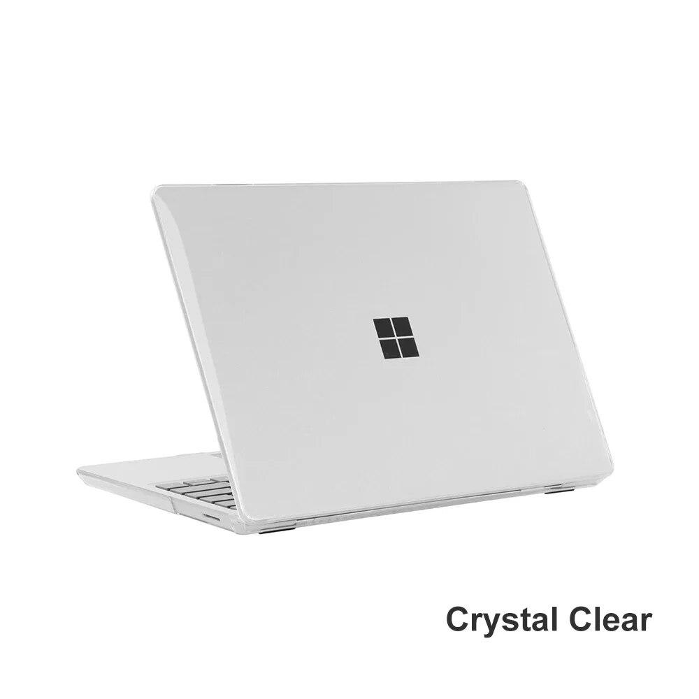 Чехол для ноутбука Microsoft Surface Laptop Go 2, чехол 12,4 дюйма, чехол для Surface Laptop 2, 3, 4, 5, 13,5 дюйма, матовый чехол с кристаллами для ПК