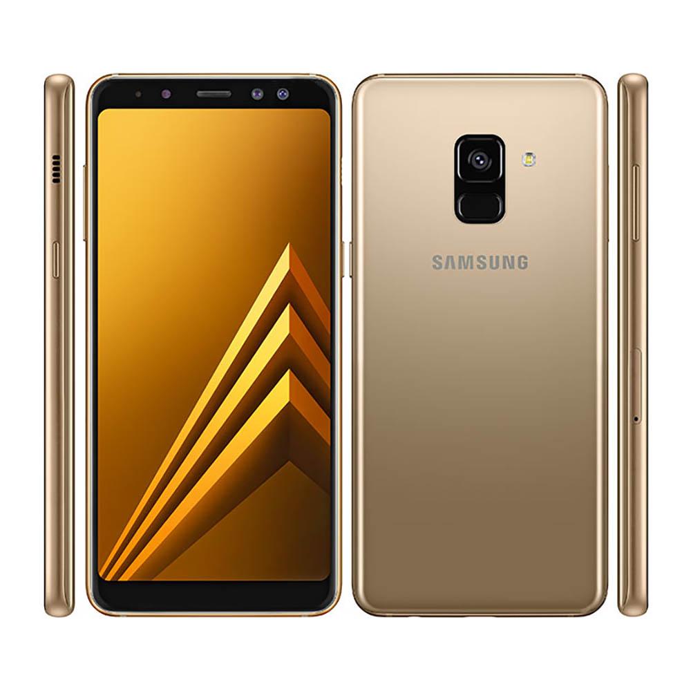 Восстановленный Samsung Galaxy A8 (2018) A530F Мобильный телефон 5,6" Восьмиядерный 16 МП 4 ГБ ОЗУ 32 ГБ ПЗУ С одной SIM/Двумя SIM