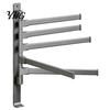 Anti Slip Towel Rail Swivel Rack, 180 Degree Rotating Design, Wall Mounted Space Quick Dry Holder Aluminum Swing Holder, Anti-slip Organizer
