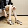 Летние новые женские тапочки Baotou Half Slips на платформе 2024, дышащие полые повседневные тапочки Sandalias Mujer