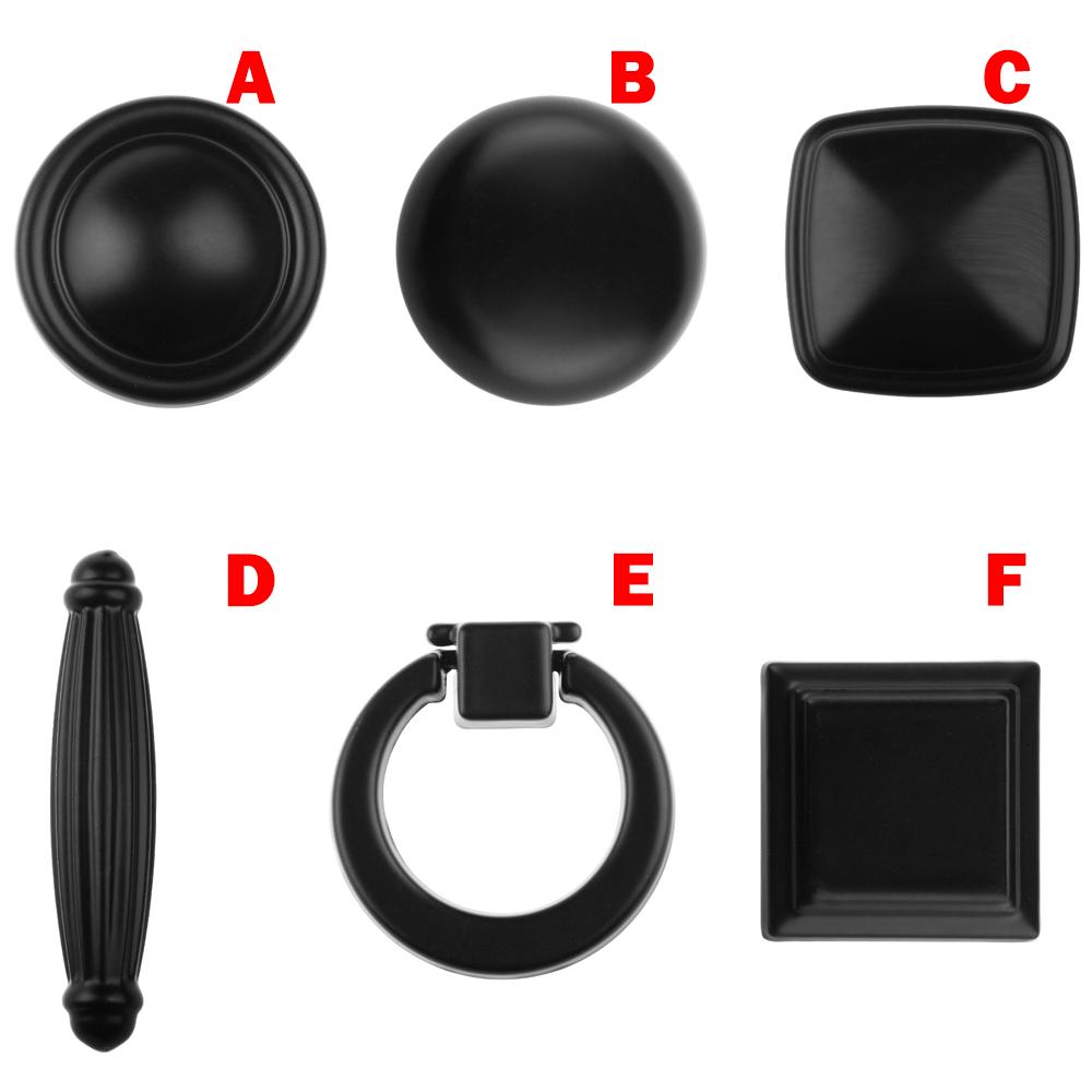 Dresser Cabinet Black Series Variety Style Door Handle Wardrobe Pulls Cabinet Pulls Drawer Knob