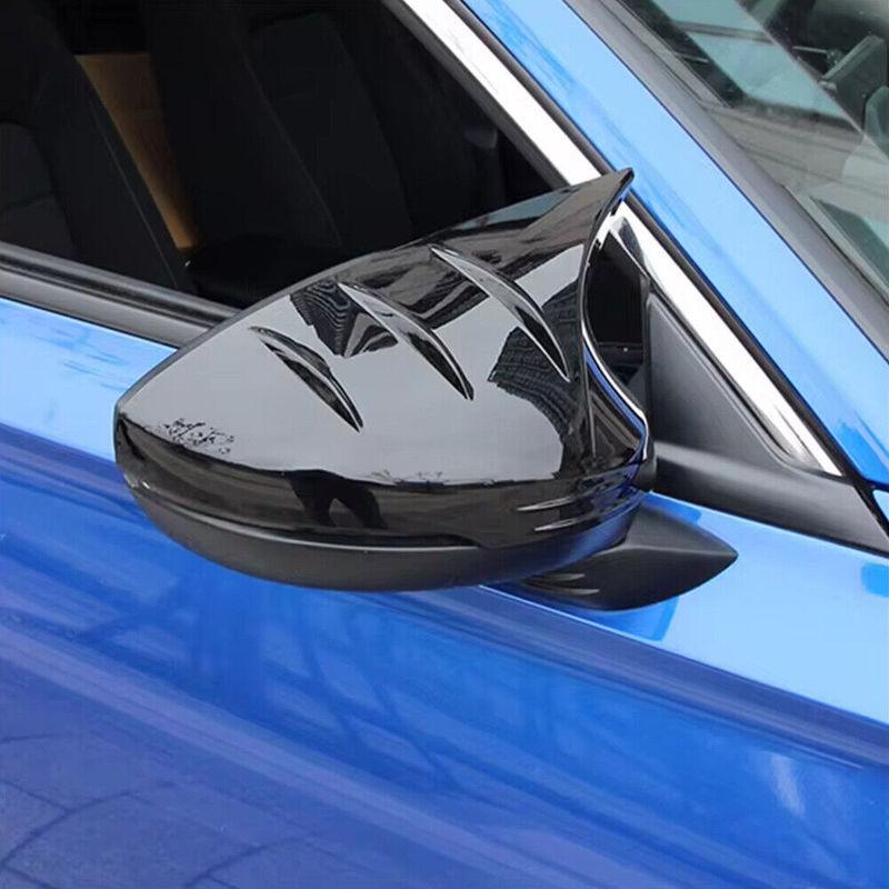 Для Honda Civic 11-го 2024 Автомобильная наклейка Накладка на зеркало заднего вида Боковое зеркало Колпачок крыла Внешняя отделка корпуса заднего вида двери Углеродный ABS