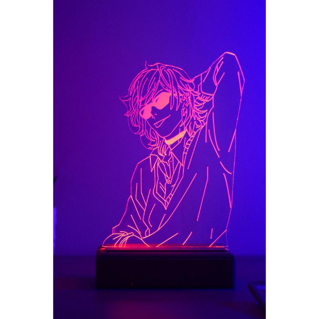 Юрий Аято Yarichin Bitch Club 16 цветных аниме-ночников с контролем цвета