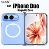 Magnetic Case For iPhone Duo Fold Hinge Protection Air Cushion Corners Anti Yellowing CA0027 5