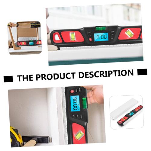 Angoily High-Precision Level, Mini Balance Ruler with Bubble, Portable Level Measuring Instrument for Home and Industrial Use