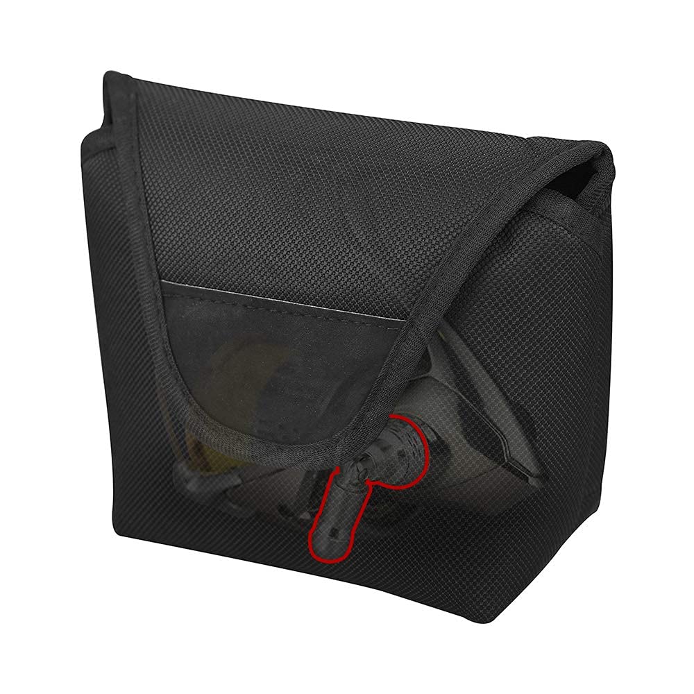 GOMEXUS Reel Stand R6 48mm Spinning Reel Protector for DAIWA SHIMANO Exist Twin Power Stella 7.9g Ultra Lightweight Foldable Hook Attachment Case