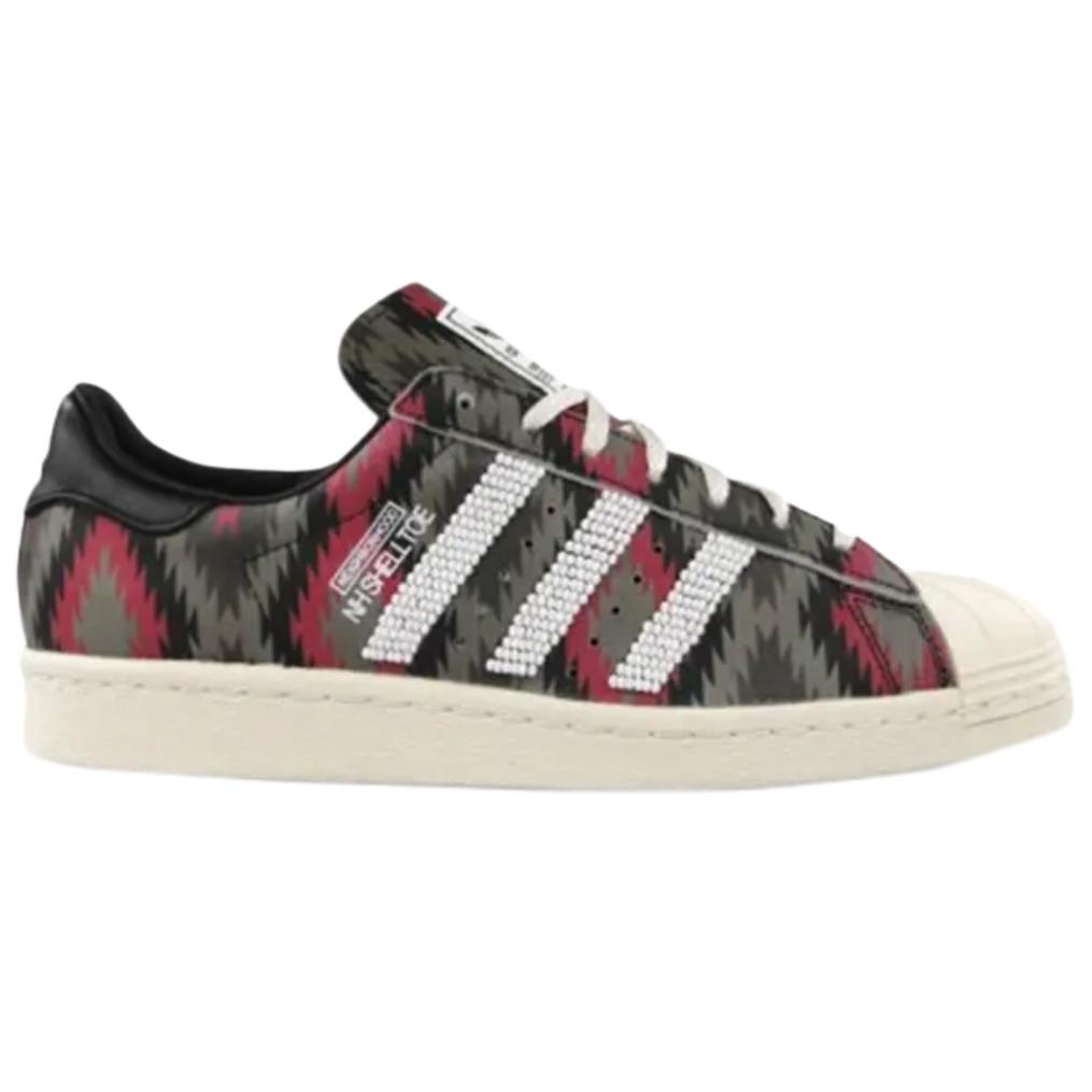 Neighborhood x adidas Superstar 80s Мужские кроссовки Мультиколор Цвет поставщика Меловой-белый M25786