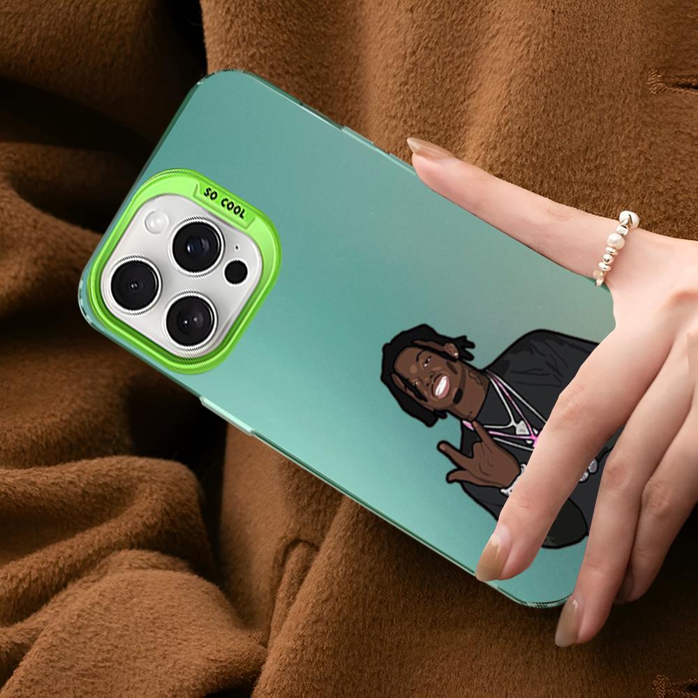 Чехол для телефона Playboi Carti для iPhone 16 15 14 13 12 11 Pro Max X XR XSMAX 8 7 Plus Матовый противоударный задний чехол