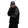 Y-3 Gfx Knit Cardigan Letter Logo Solid Color Unisex Cardigans Black IQ2138